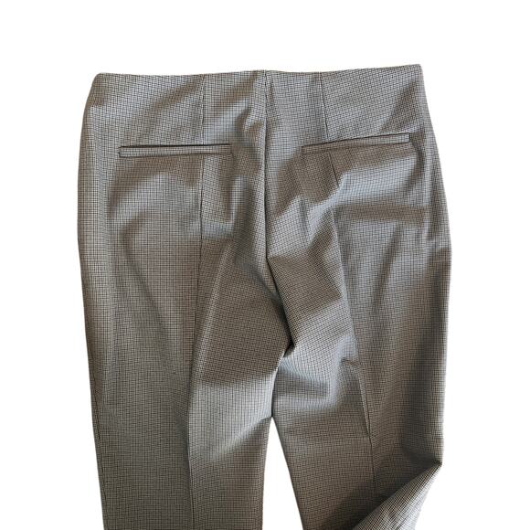 PRADA Cropped Trousers | Houndstooth Stretch Blend - Picture 6 of 12